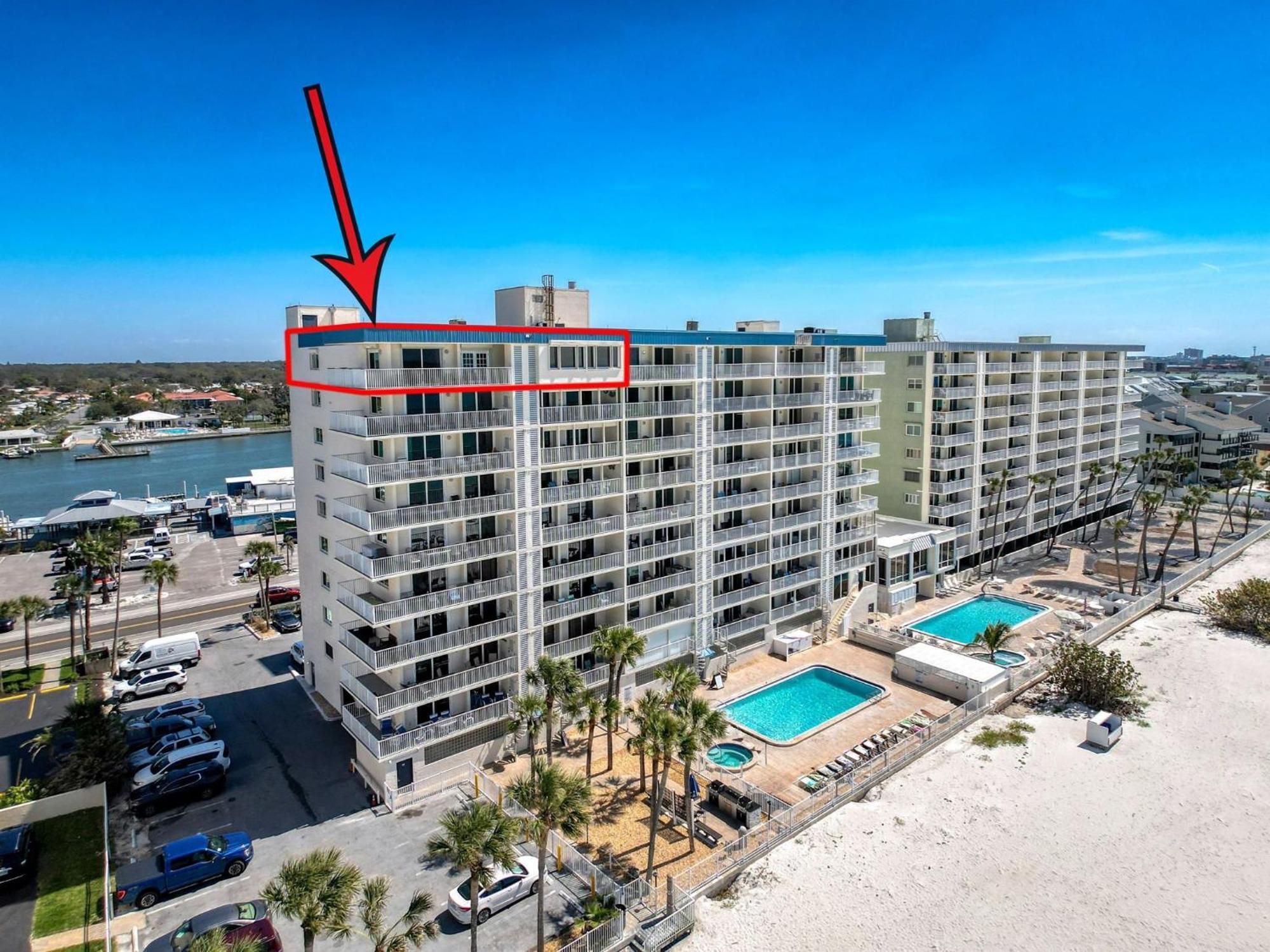 20002 Gulf Blvd Penthouse 5 Villa Clearwater Beach Buitenkant foto